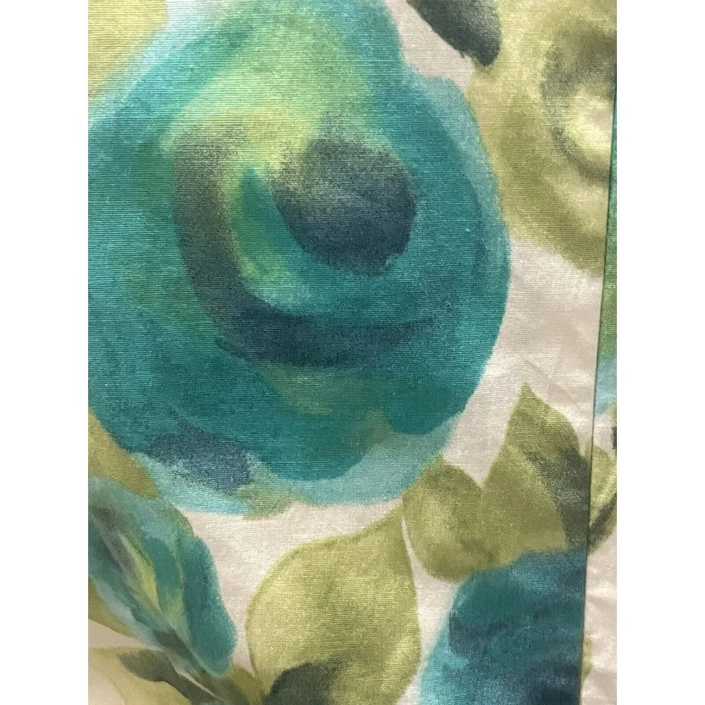 SARA CAMPBELL Vintage 90's Romantic Watercolor Floral Summer Fit & Flare Dress 6